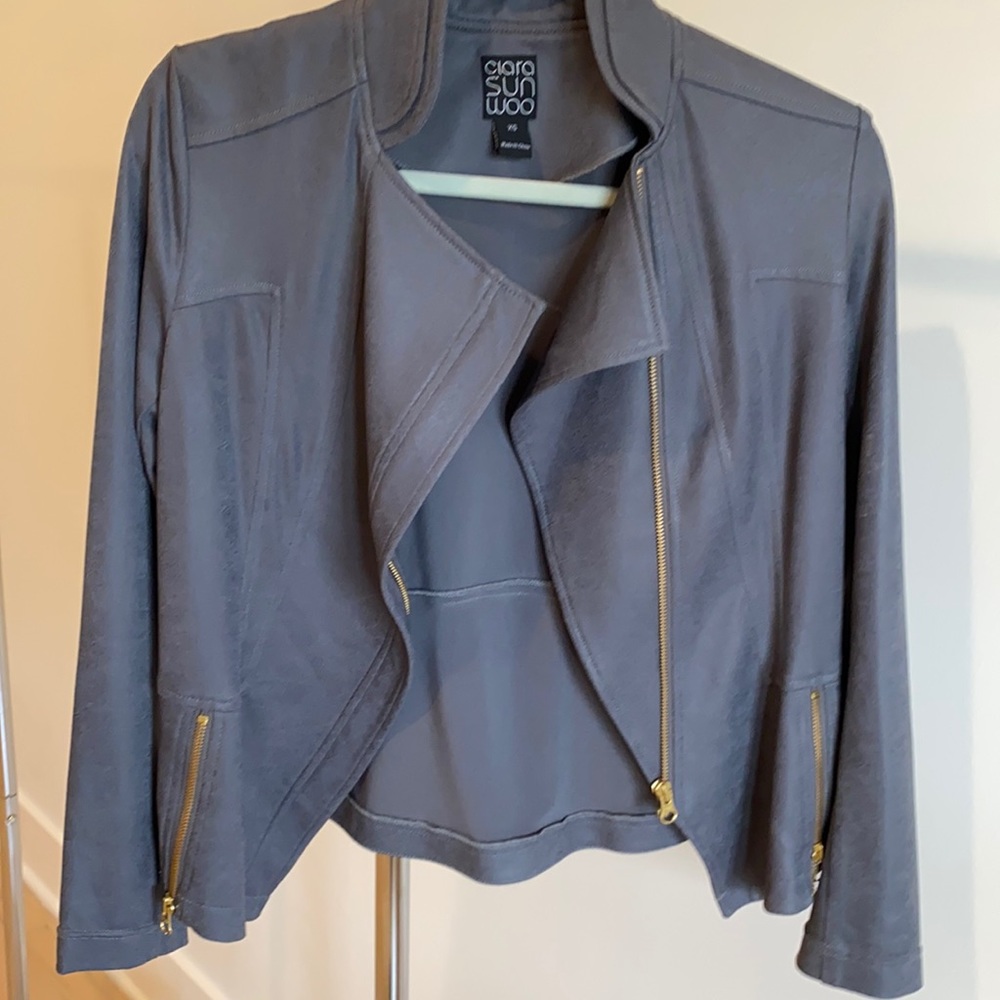 Slate Blue travel coat XS